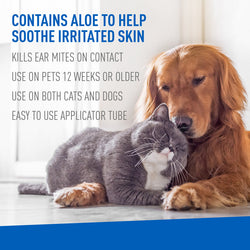 Adams Ear Mite Treatment for Dogs & Cats