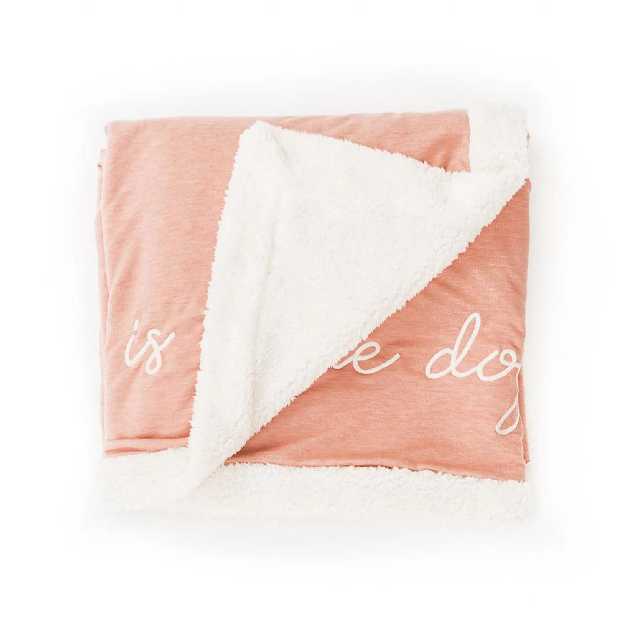 Ultra-Soft Fleece Pet Blanket- Rosewood