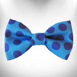 Polka Dot Dog - Monotone Bow Tie