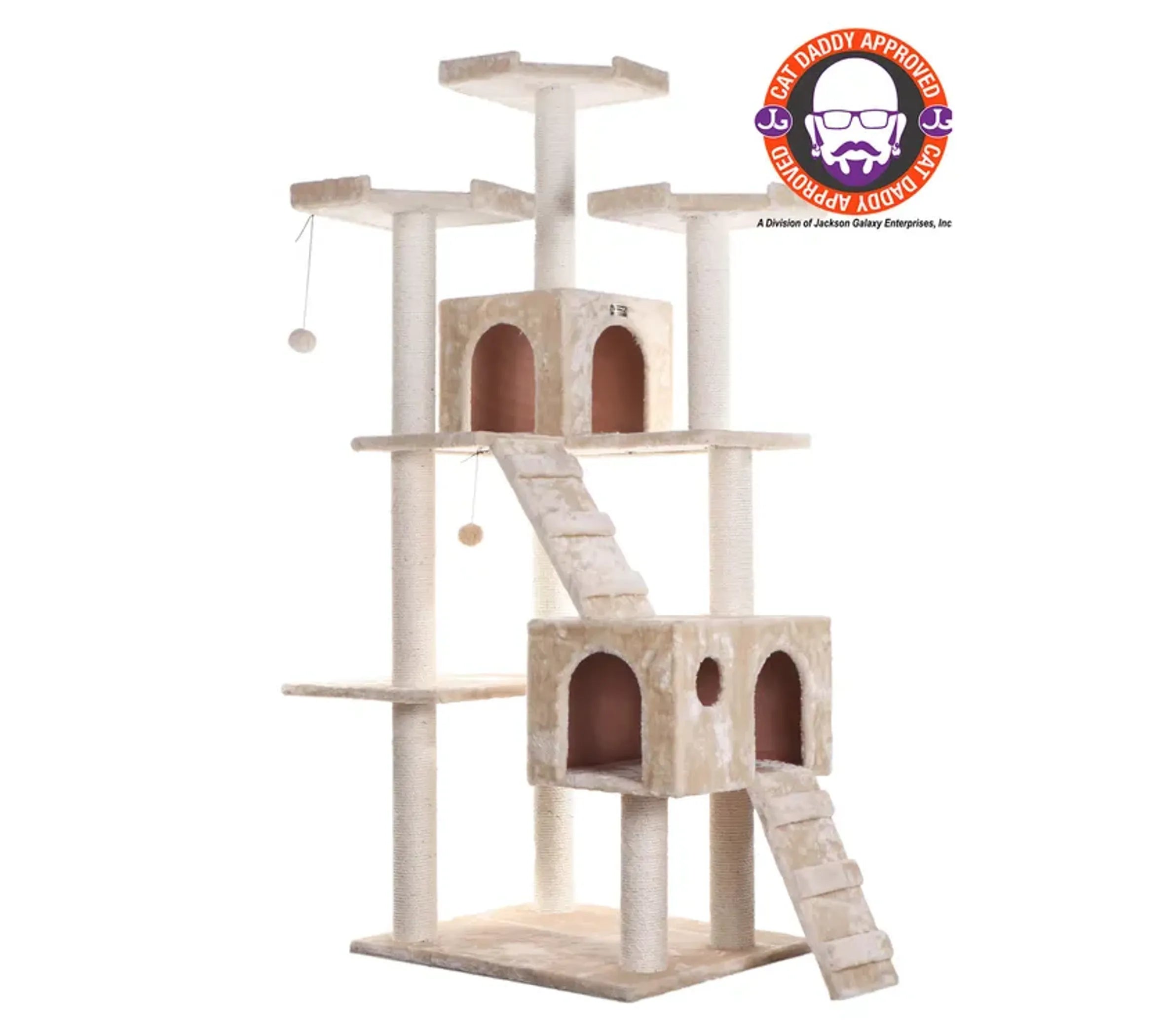 Armarkat A7401 Cat Tree – 74" Cat Daddy-Approved Tower