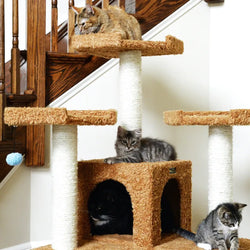 Armarkat A7401 Cat Tree – 74" Cat Daddy-Approved Tower