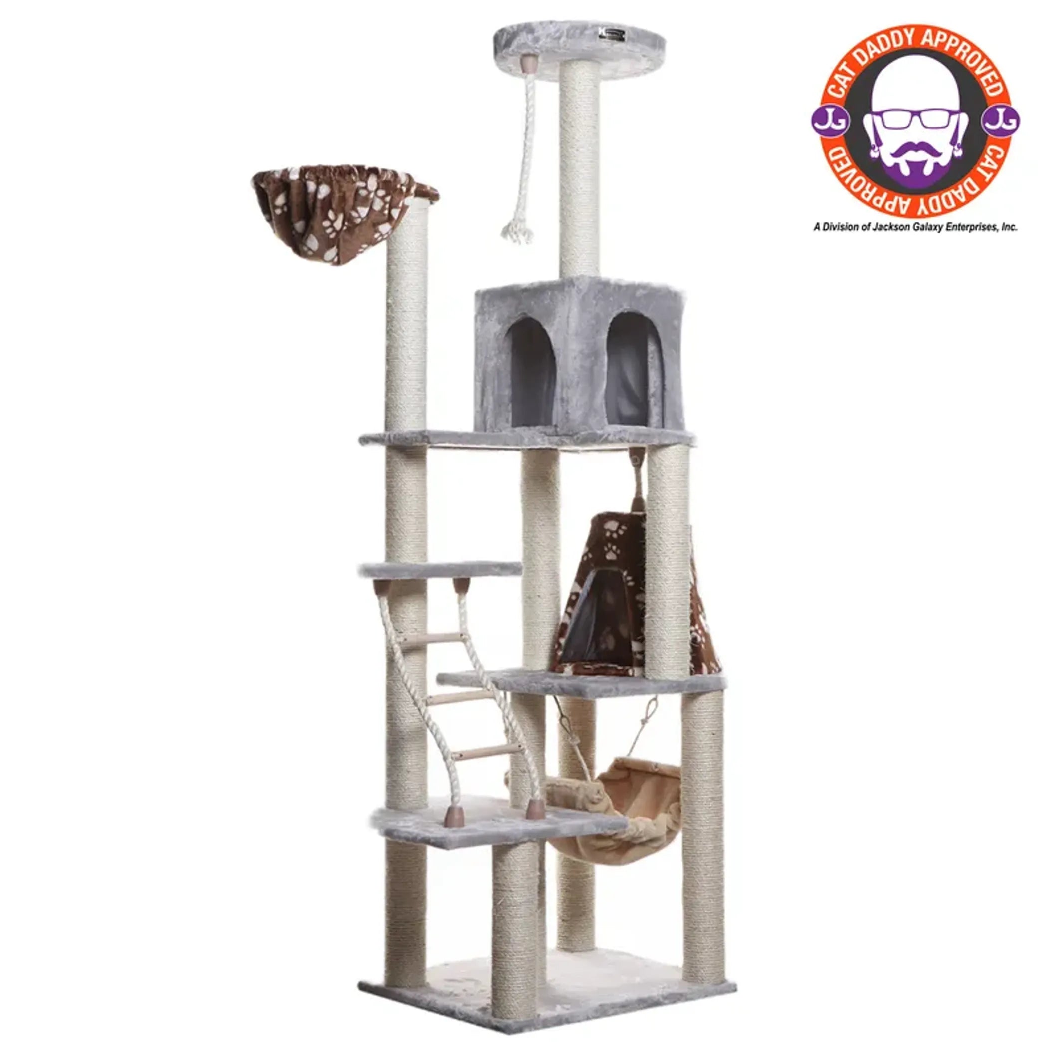 Armarkat A7802 Cat Tree – 78" Cat Daddy-Approved Tower