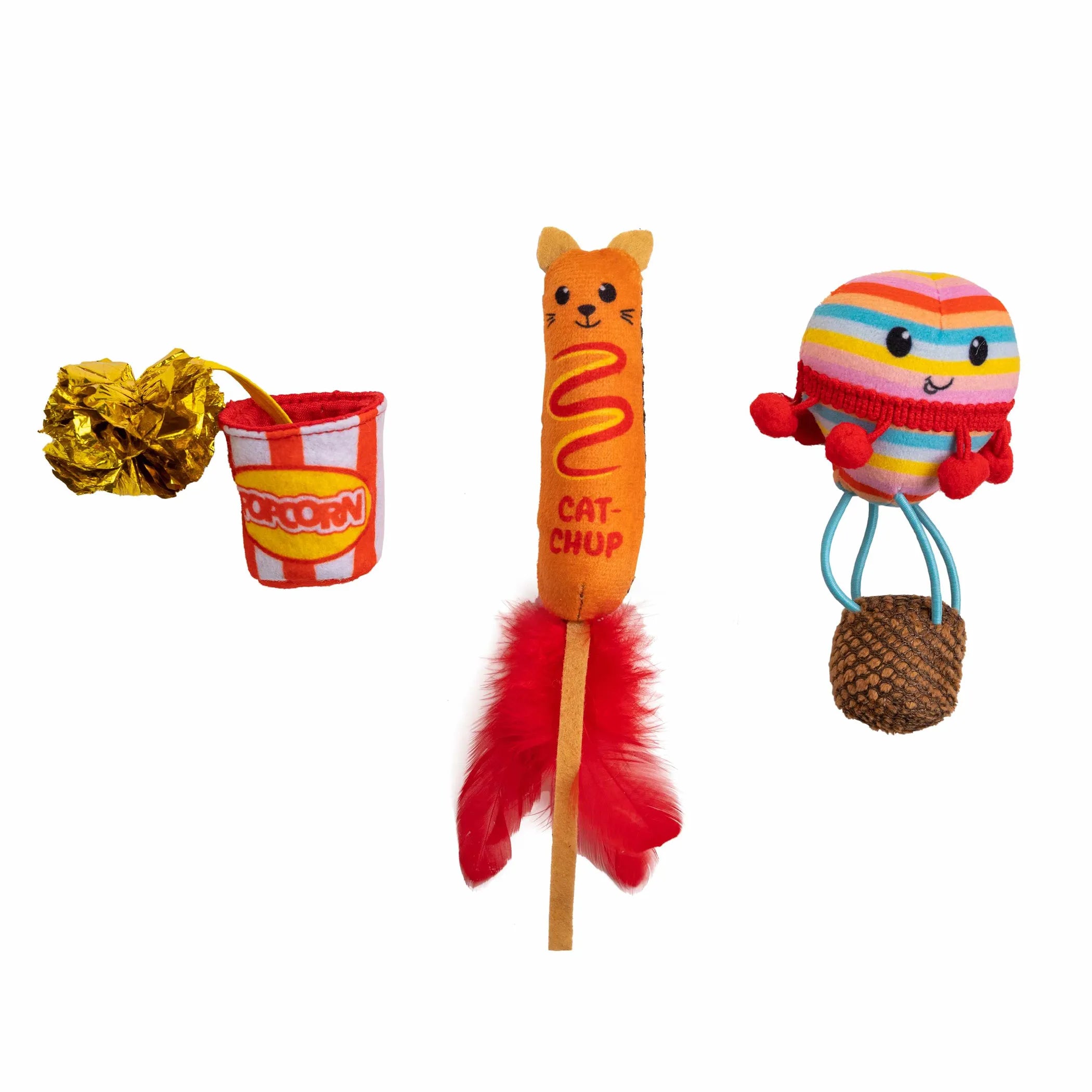 Petique Pawrty 3 Pack – Catnip Toy Trio
