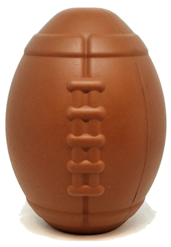 MKB Football Durable Rubber Chew Toy and Treat Dispenser