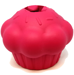 Cupcake Durable Rubber Chew Toy & Treat Dispenser