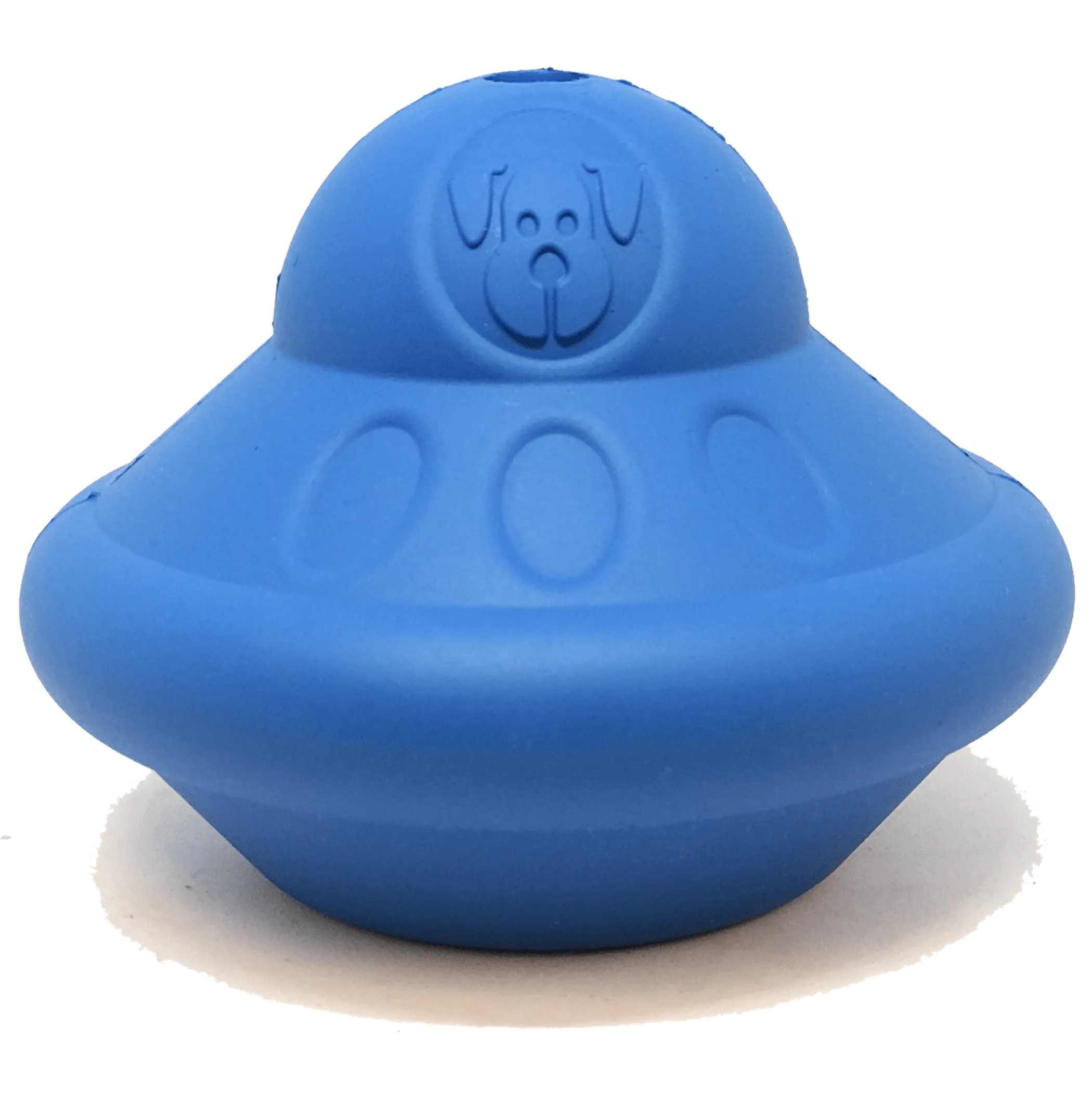 SodaPup Flying Saucer Durable Rubber Chew Toy & Treat Dispenser