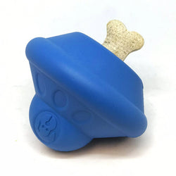 SodaPup Flying Saucer Durable Rubber Chew Toy & Treat Dispenser