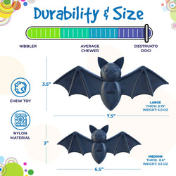 Bite Me: Vampire Bat Chew Toy by SodaPup