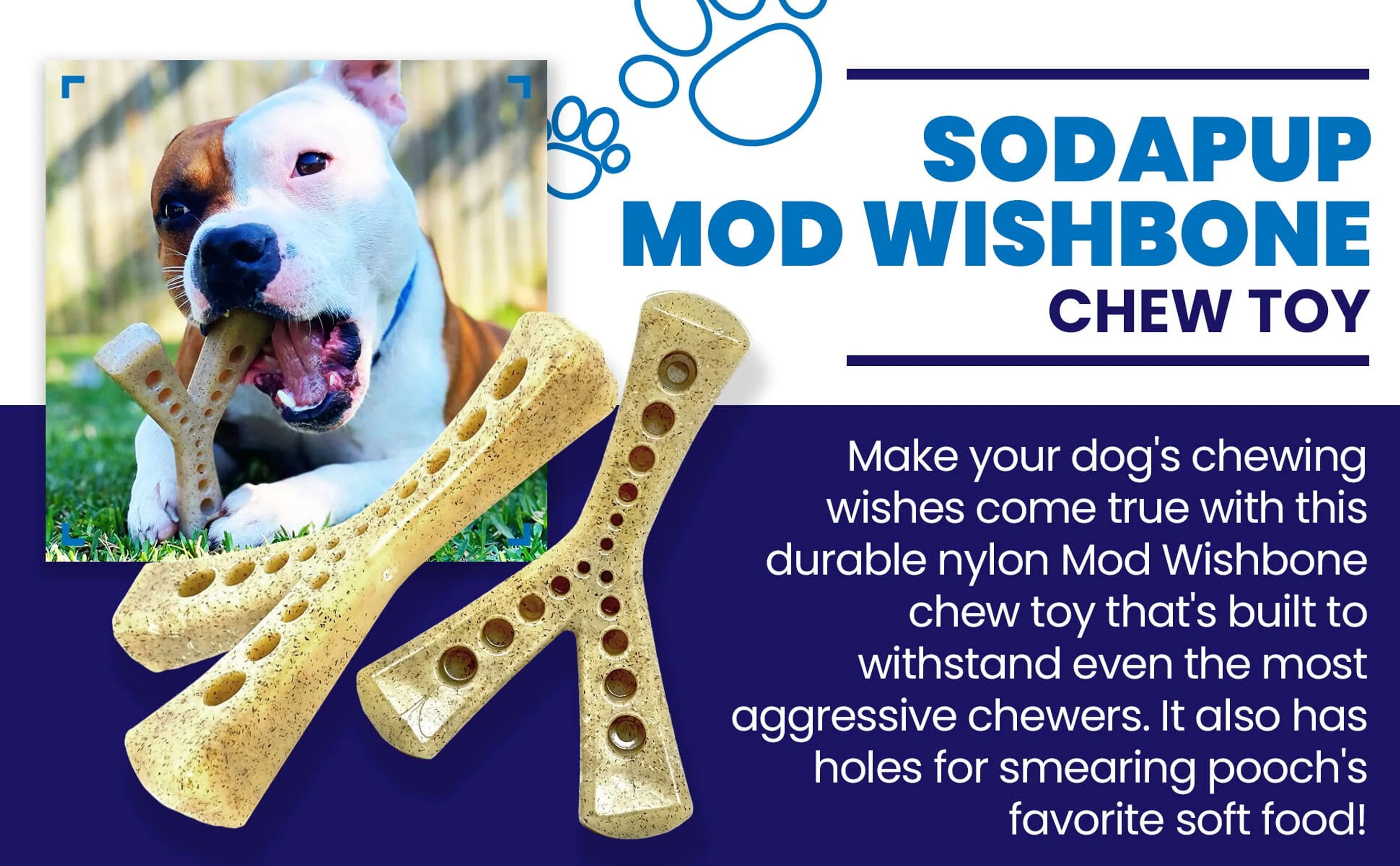 Wish Granted: Mod Wishbone Chew Toy