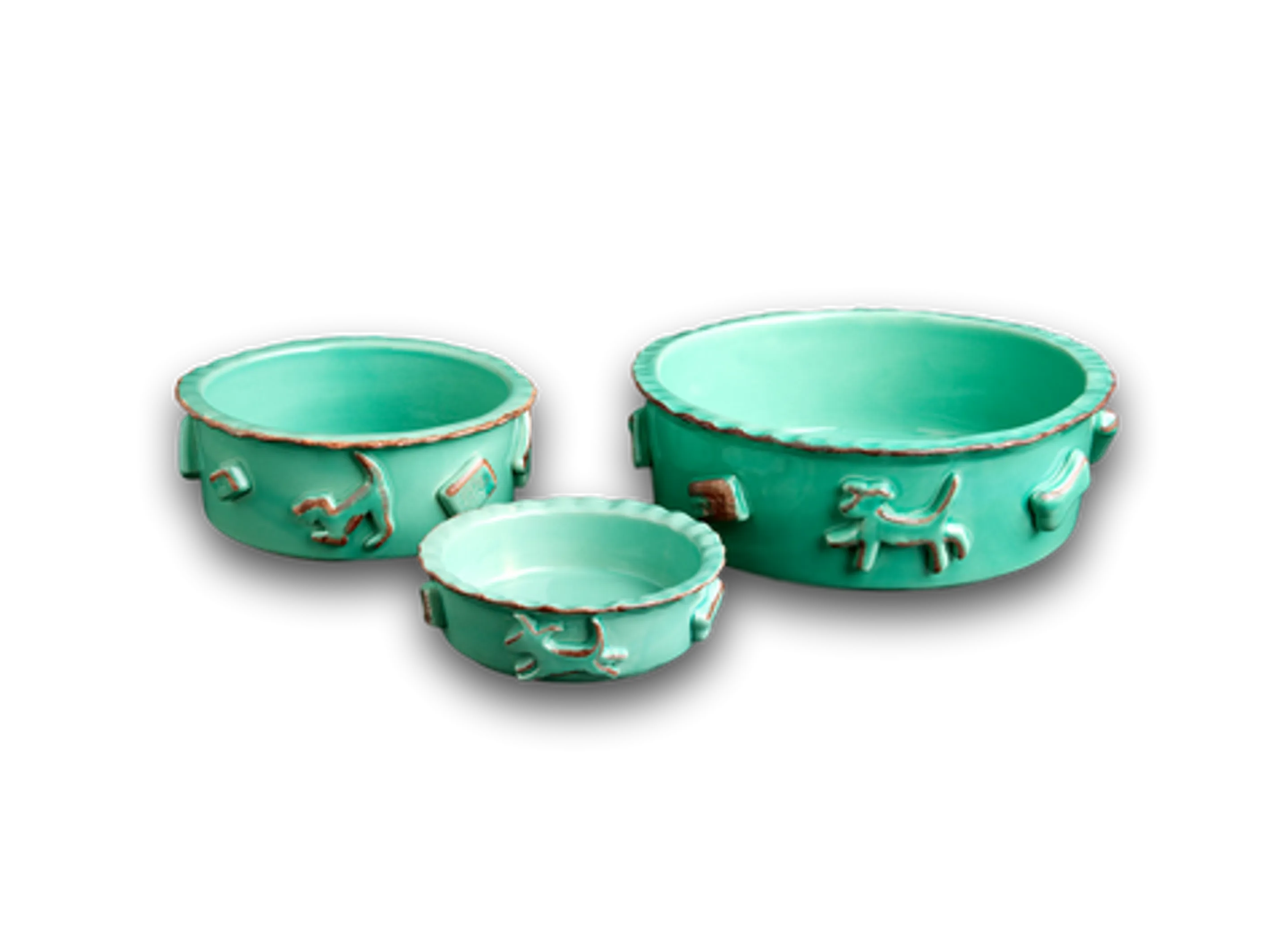Bone Appétit: Stoneware Dog Bowl (Medium)