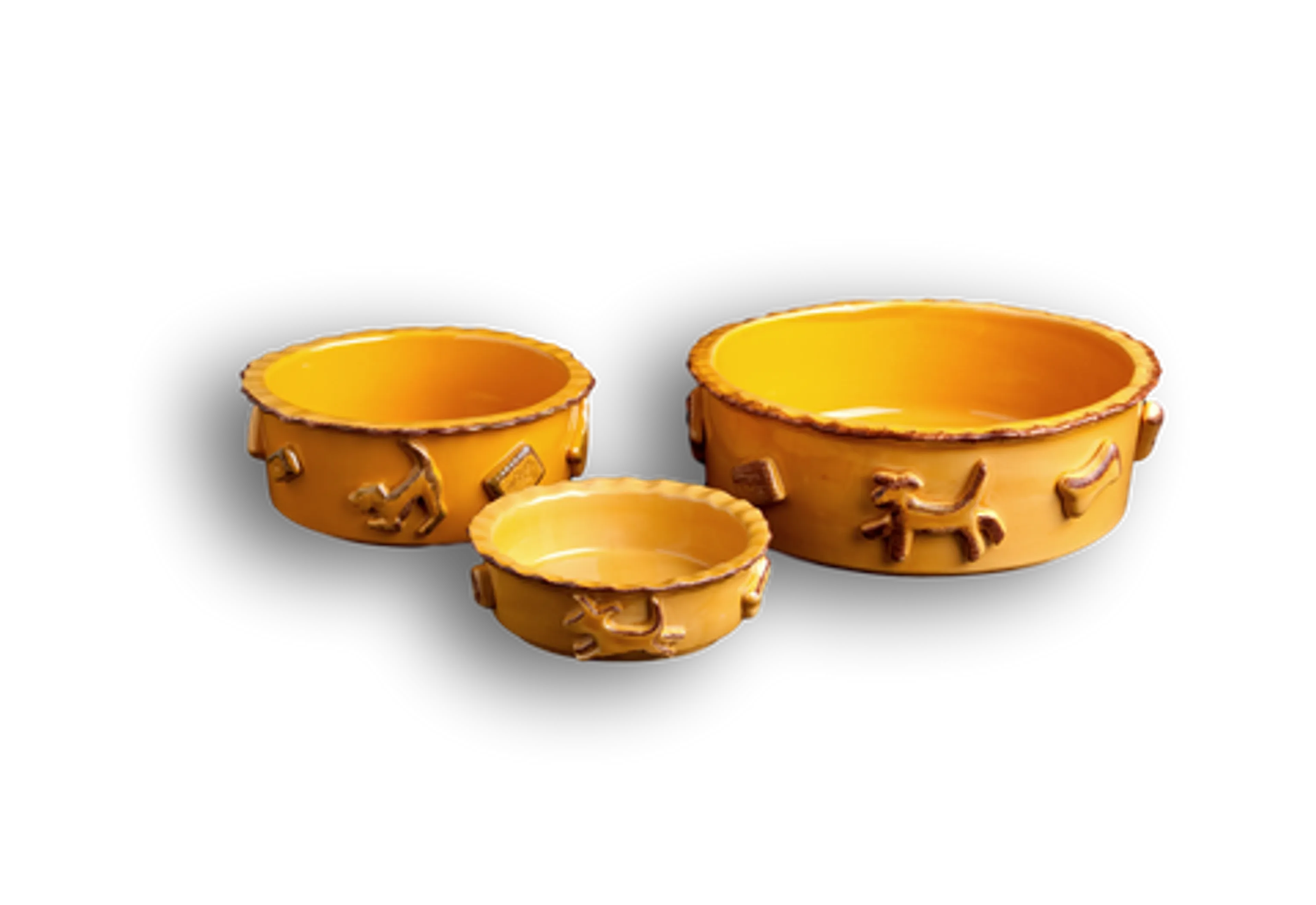 Bone Appétit: Stoneware Dog Bowl (Medium)