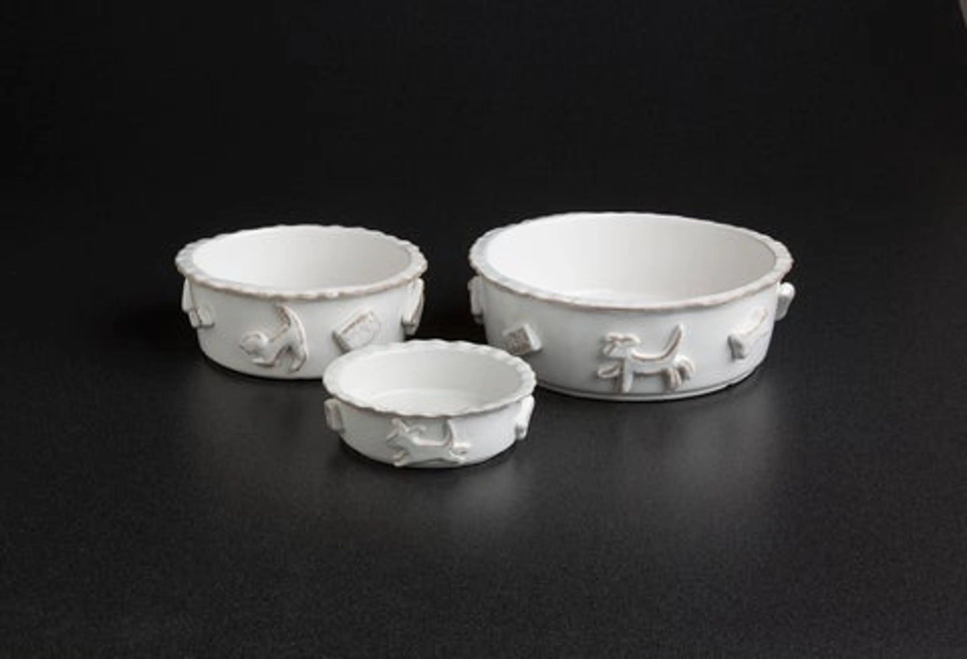 Bone Appétit: Stoneware Dog Bowl (Medium)