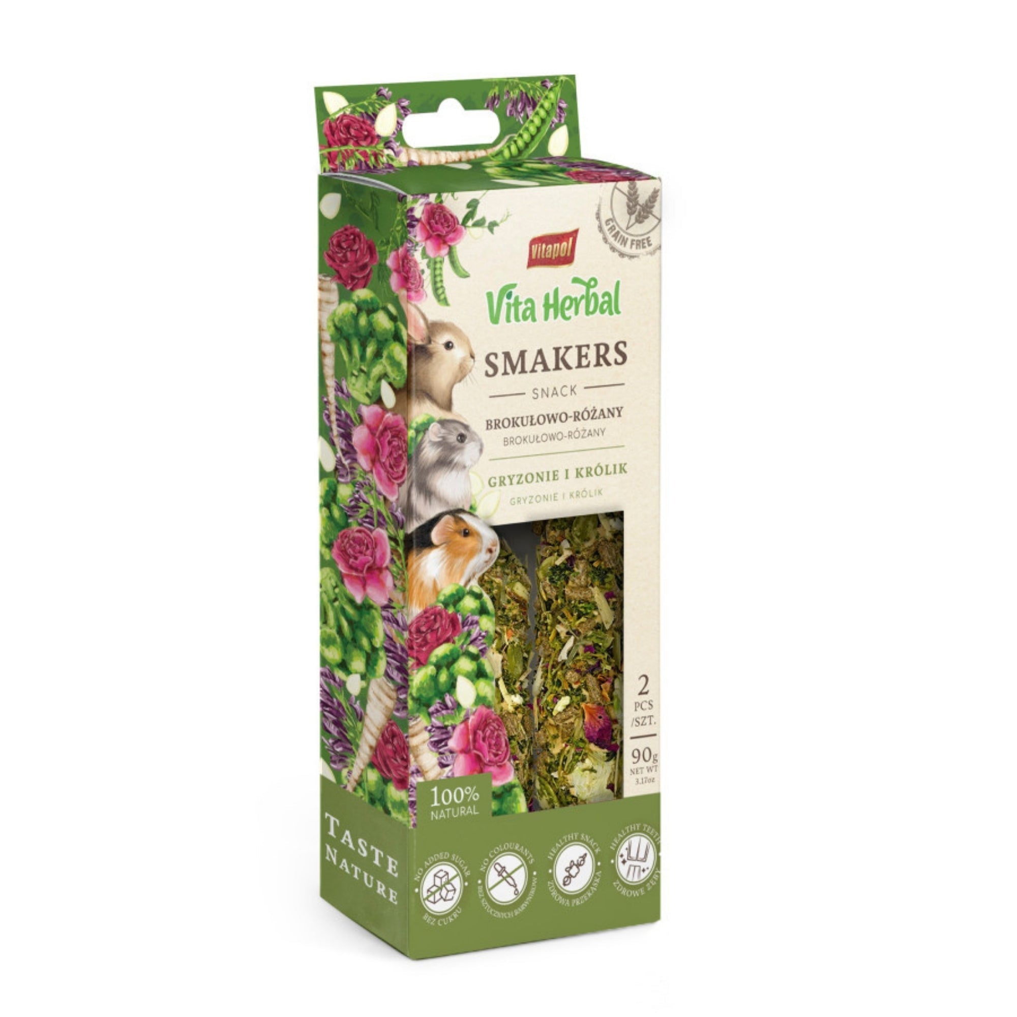 Smakers Vita Herbal Grain-Free Treat for Small Animals