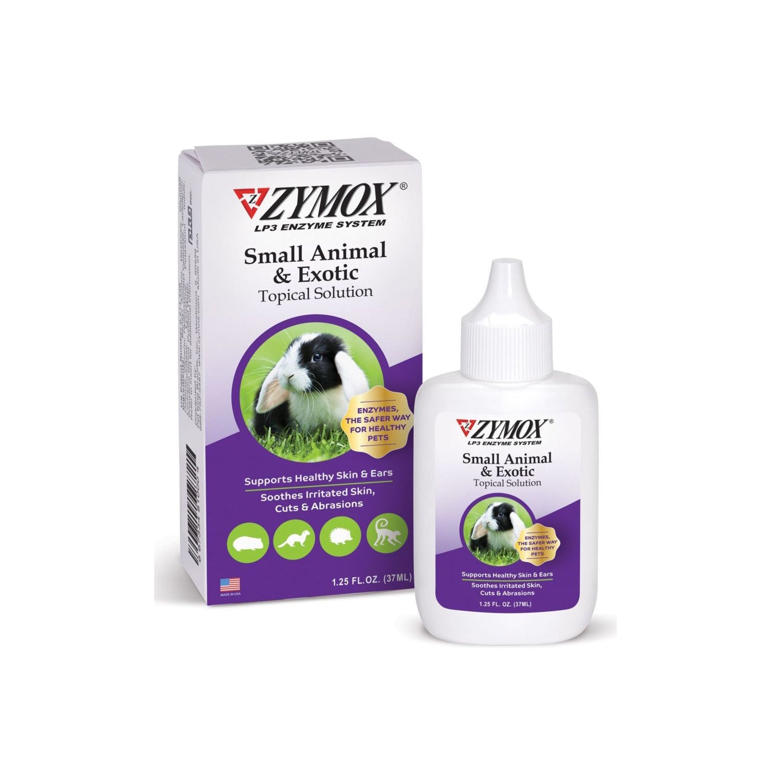 ZYMOX Small Animal & Exotic Topical Solution - 1.25 oz
