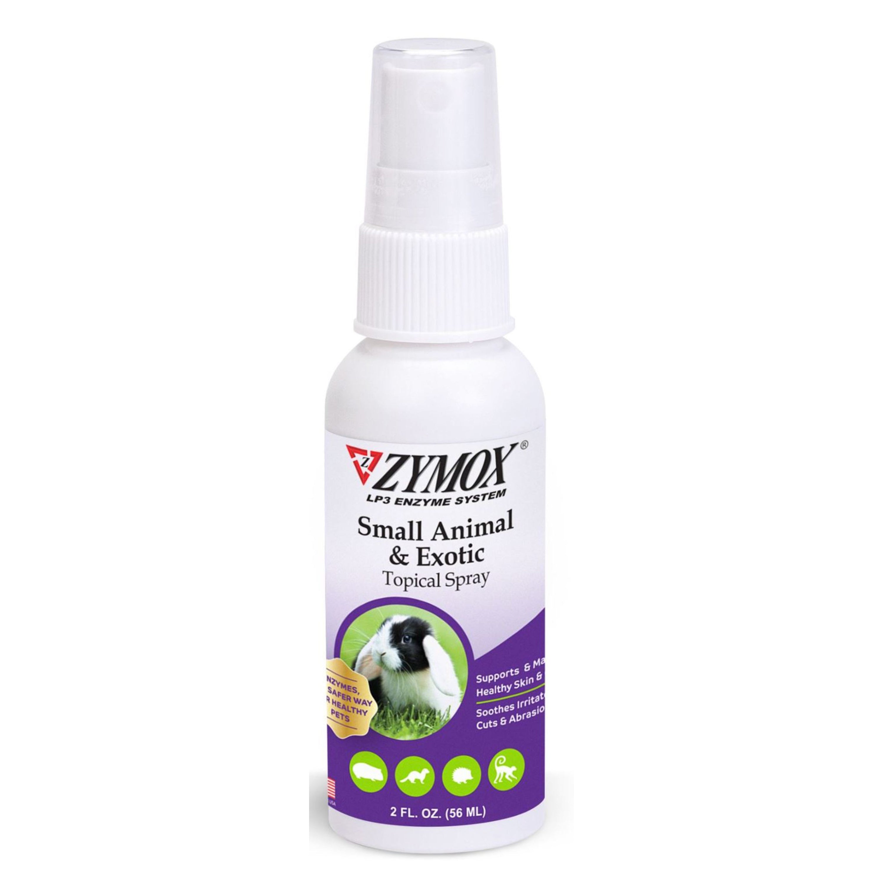 ZYMOX Small Animal & Exotic Topical Spray - 2 oz