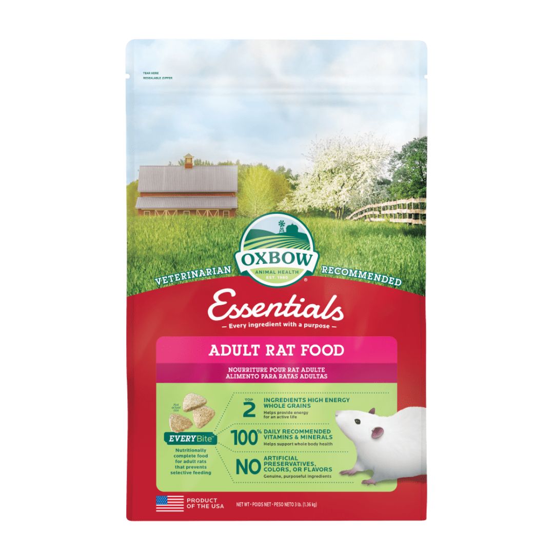 Oxbow Animal Health Essentials Adult Rat Food - 1ea/3 lb