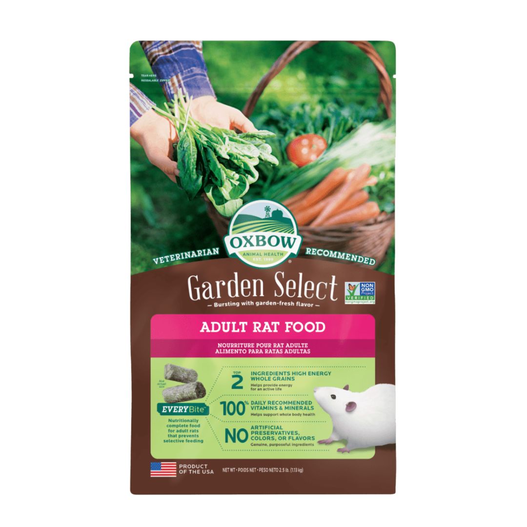 Oxbow Animal Health Garden Select Adult Rat Food 2.99lb