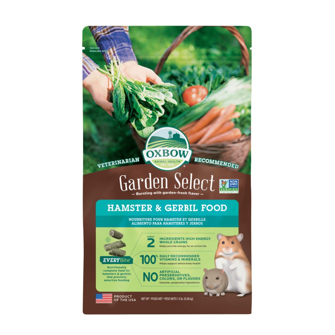 Oxbow Animal Health Garden Select Hamster &amp; Gerbil Food 1.99lb