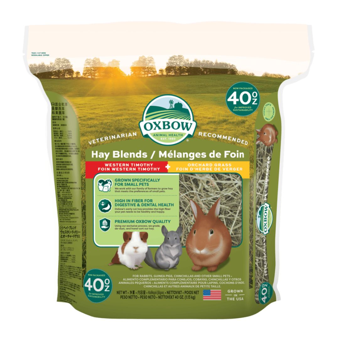 Oxbow Western Timothy & Orchard Grass Hay Blend - 40oz