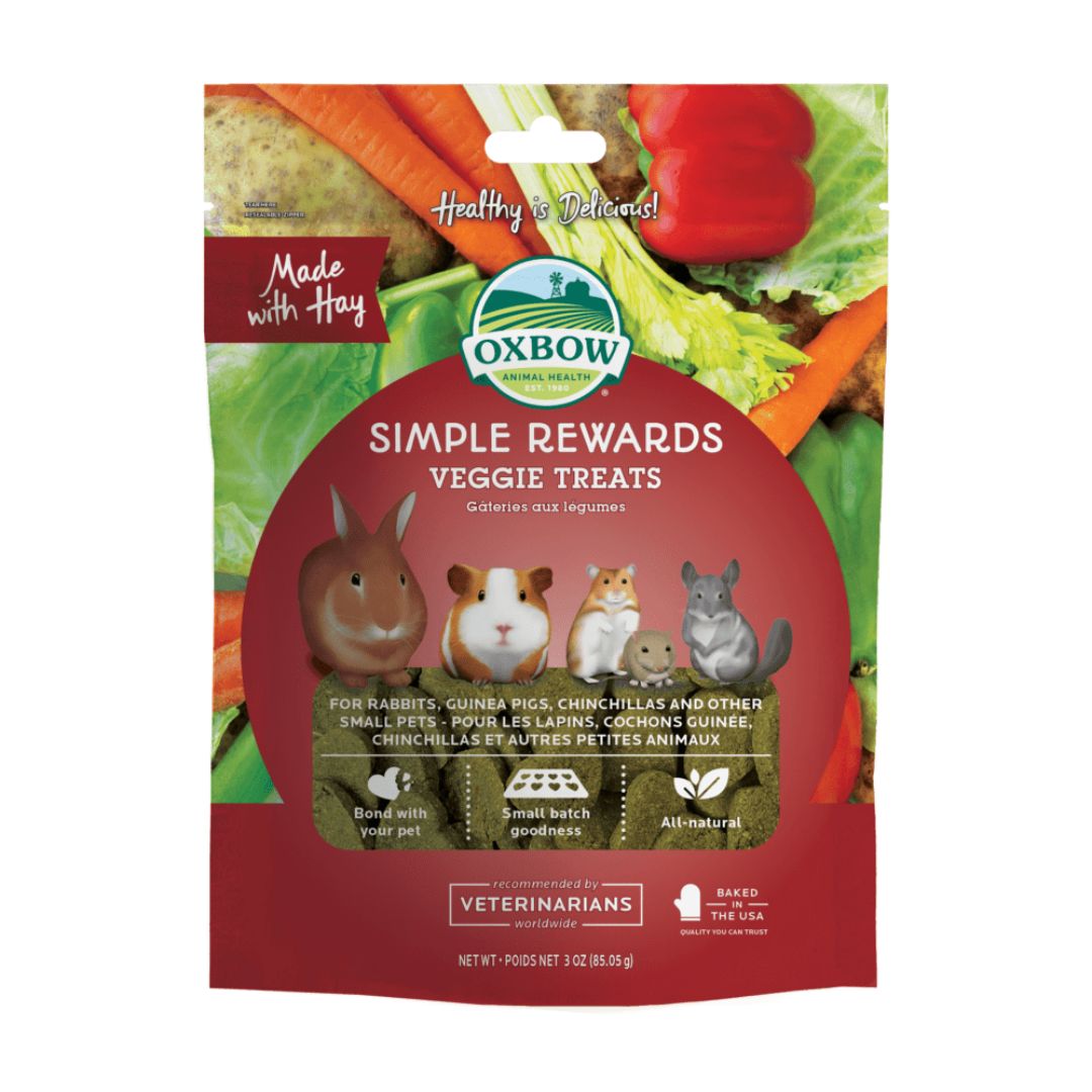 Oxbow Simple Rewards Veggie Small Animal Treats