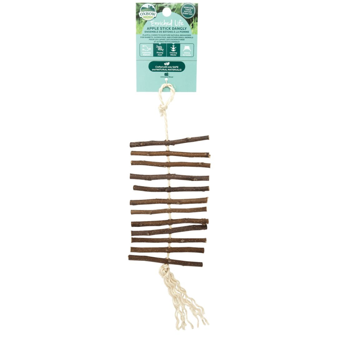 Oxbow Enriched Life Apple Stick Dangly Toy