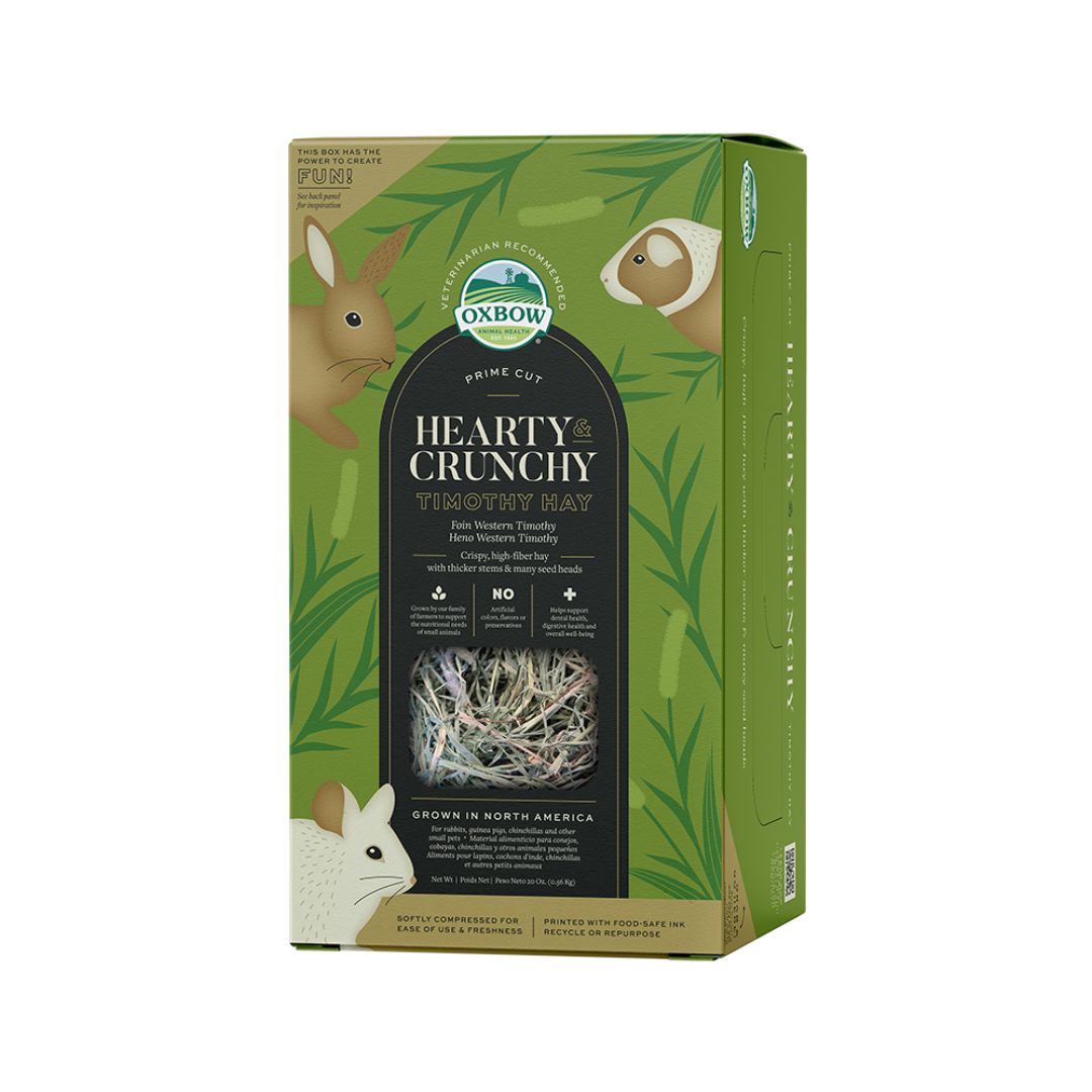 Oxbow Small Animal Prime Crunchy Timothy Hay - 20 oz