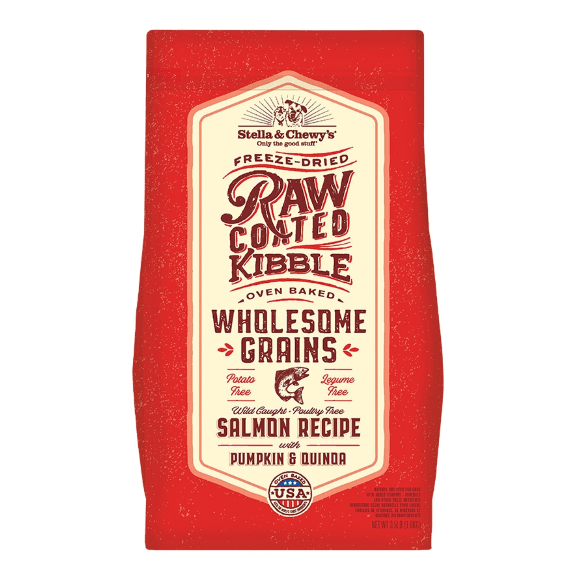 Stella & Chewy's Dog Raw Coated Wholesome Salmon 3.99Lb