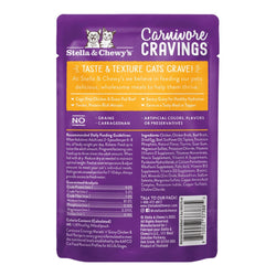Stella and Chewys Carnivore Cravings MorselsNGravy Chicken and Beef Recipe 2.99oz. (Case of 24)