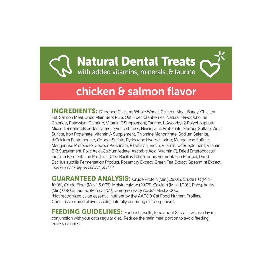 WHIMZEES Cat Dental Treats - Chicken & Salmon Flavor 2 oz: Daily Dental Care for Your Cat