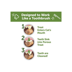 WHIMZEES Cat Dental Treats - Chicken & Tuna Flavor 2 oz: Daily Dental Health for Cats
