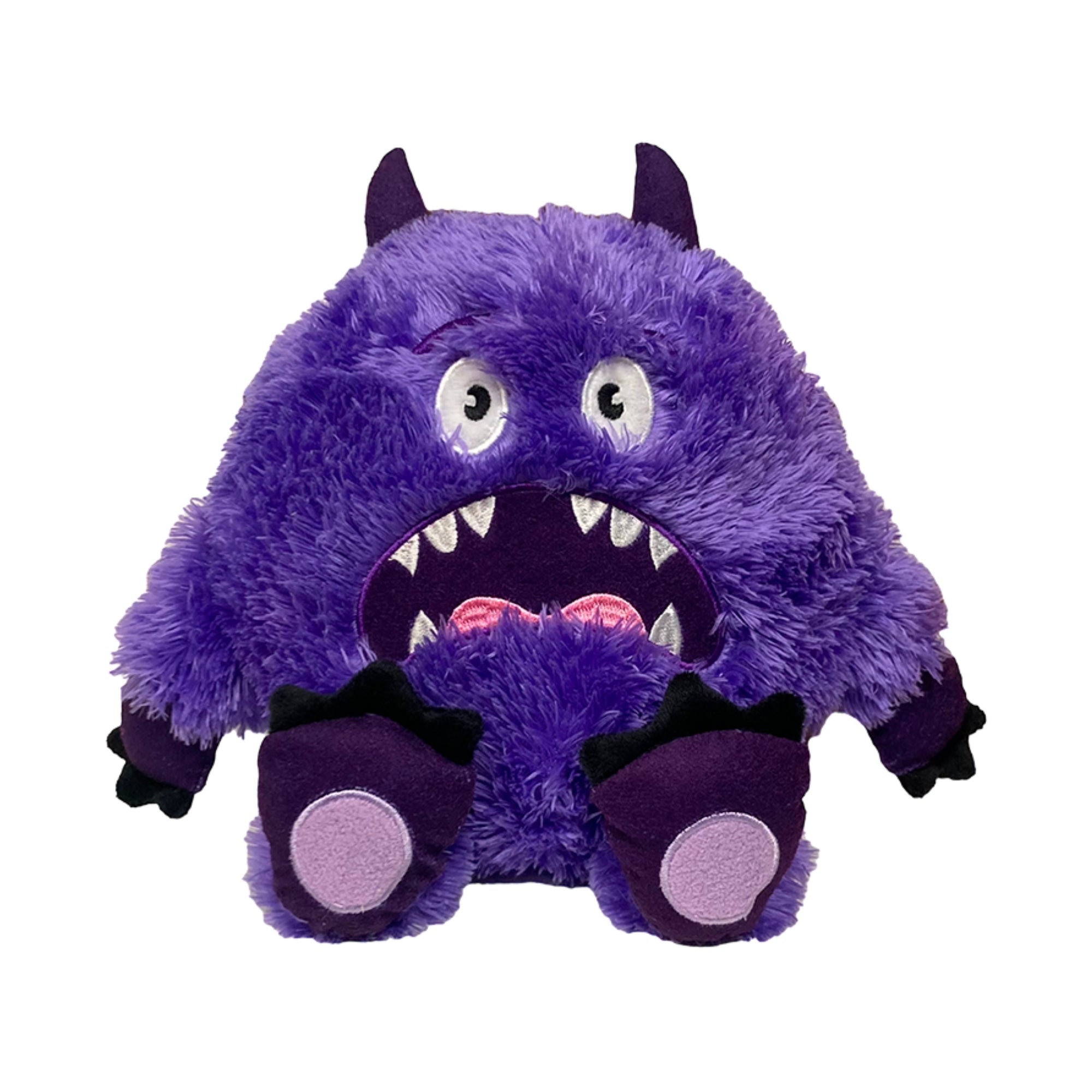 FabDog Fluffy Monster Purple Medium