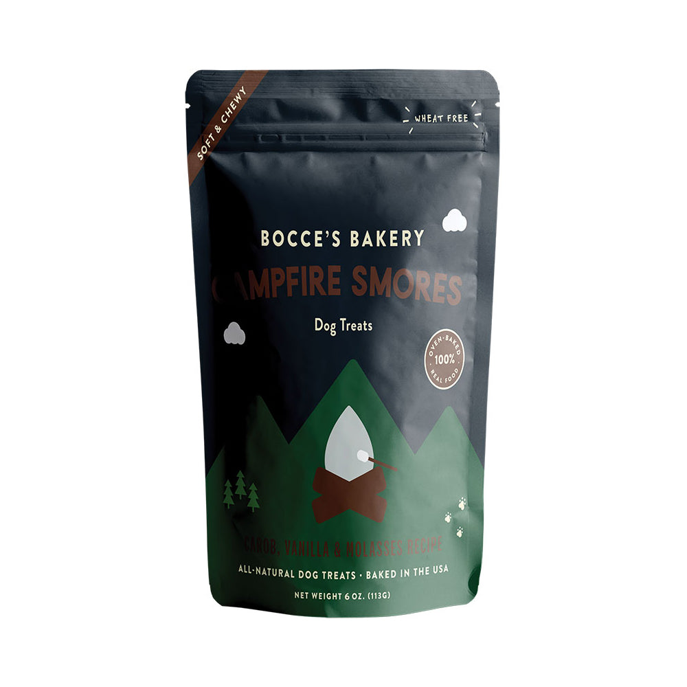 Bocce's Bakery Dog Soft & Chewy Campfire S'mores Treats - 6 oz