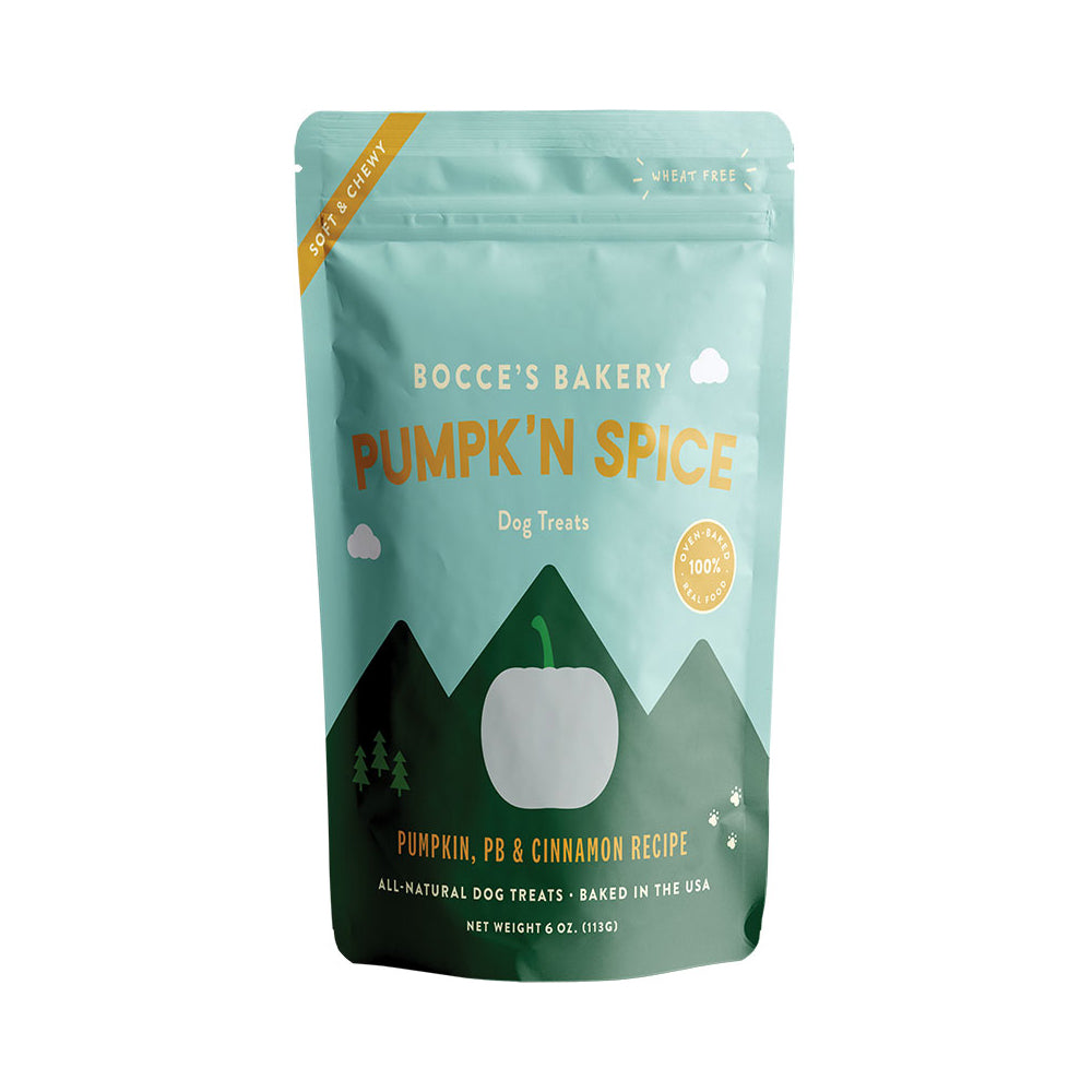 Bocce's Bakery Dog Soft & Chewy Pumpkin Spice Treats - 6 oz