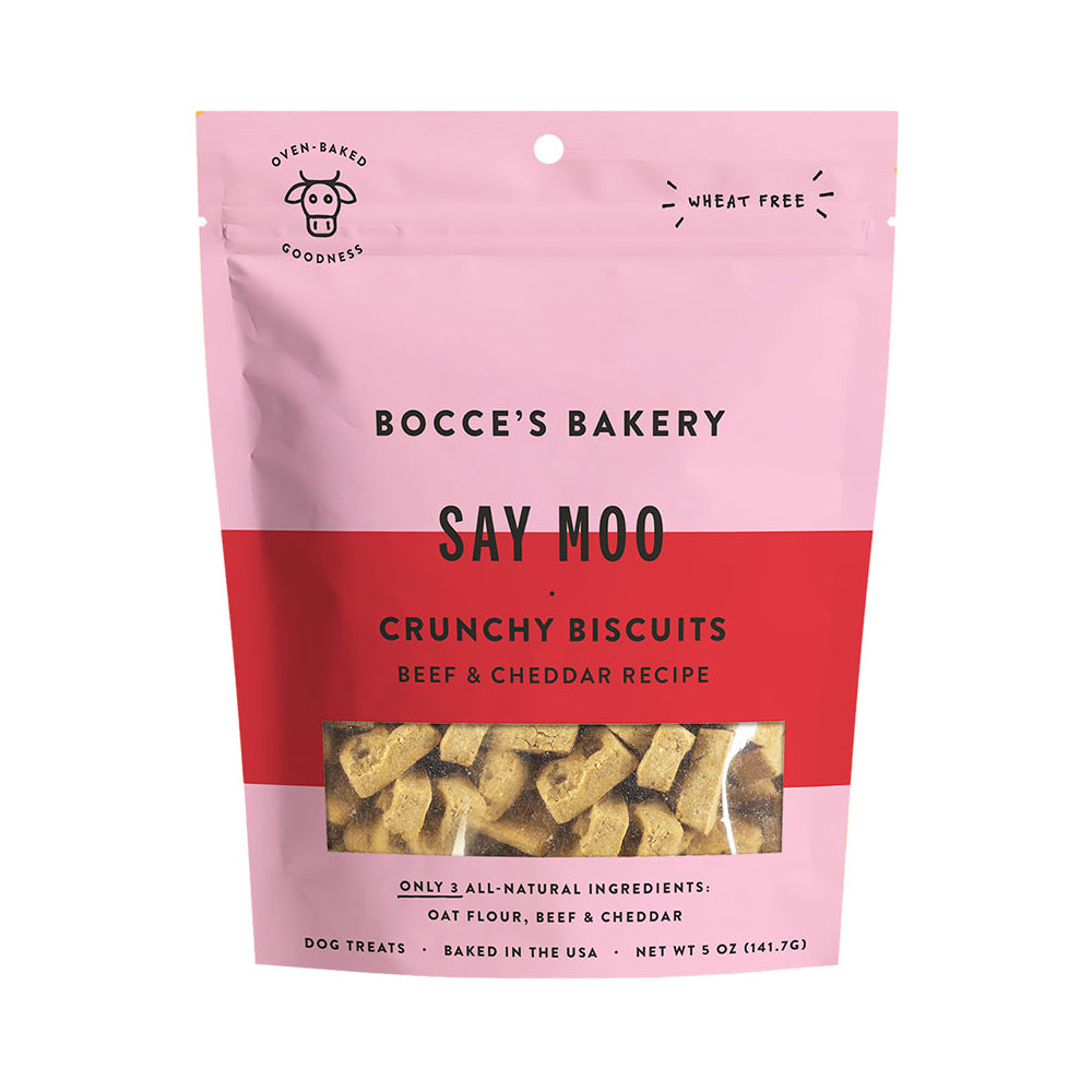 Bocce’s Say Moo Biscuits – Everyday Treats