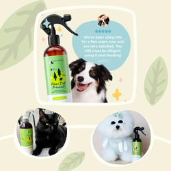Kin+Kind Flea & Tick Lemongrass Protect Spray