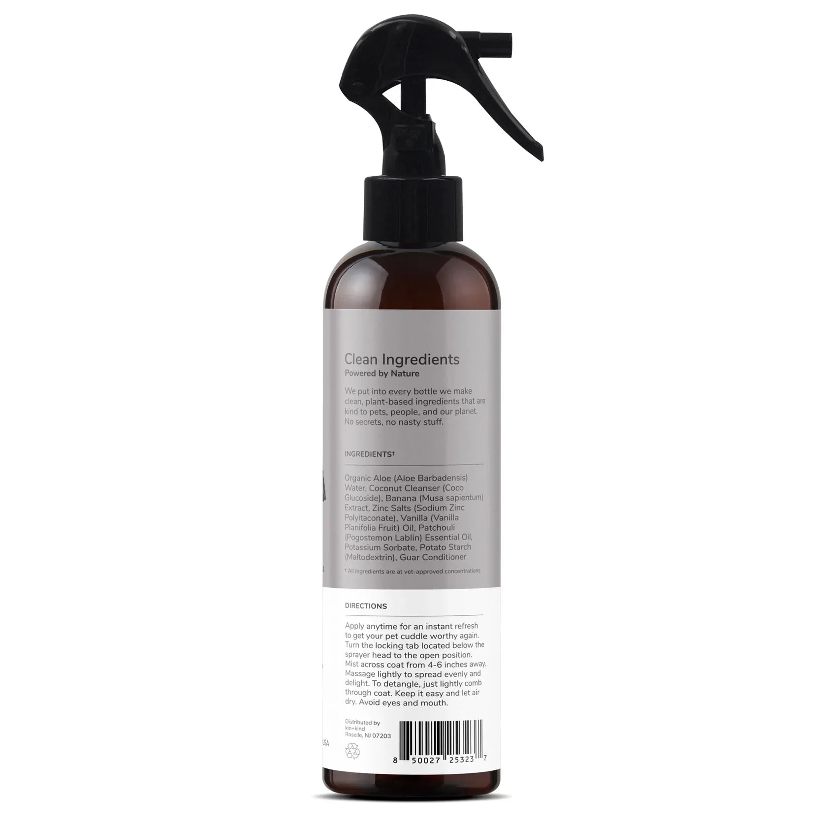 Kin+Kind Pet Smell Coat Spray - Patchouli