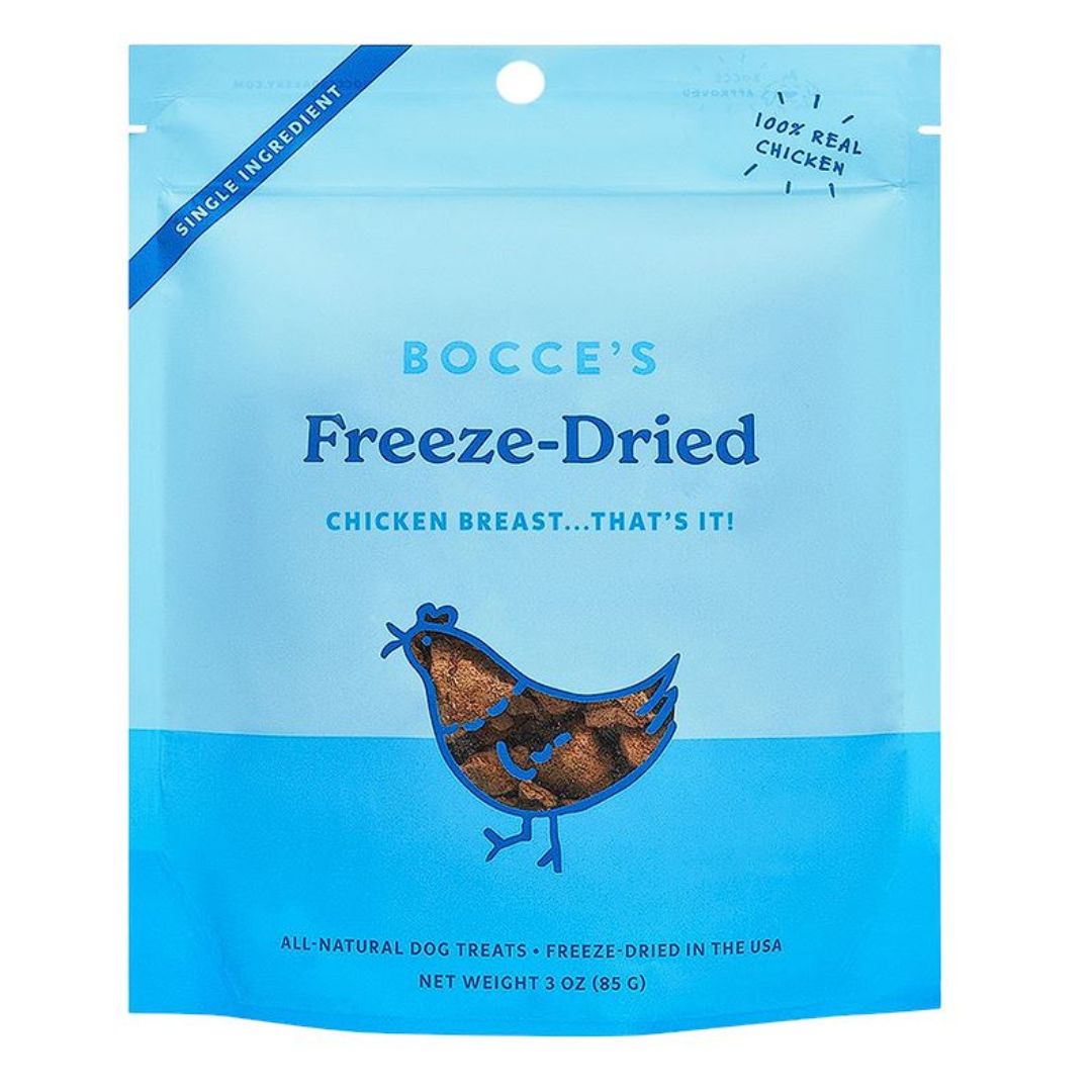 Bocce’s Freeze-Dried Chicken Breast – 3oz