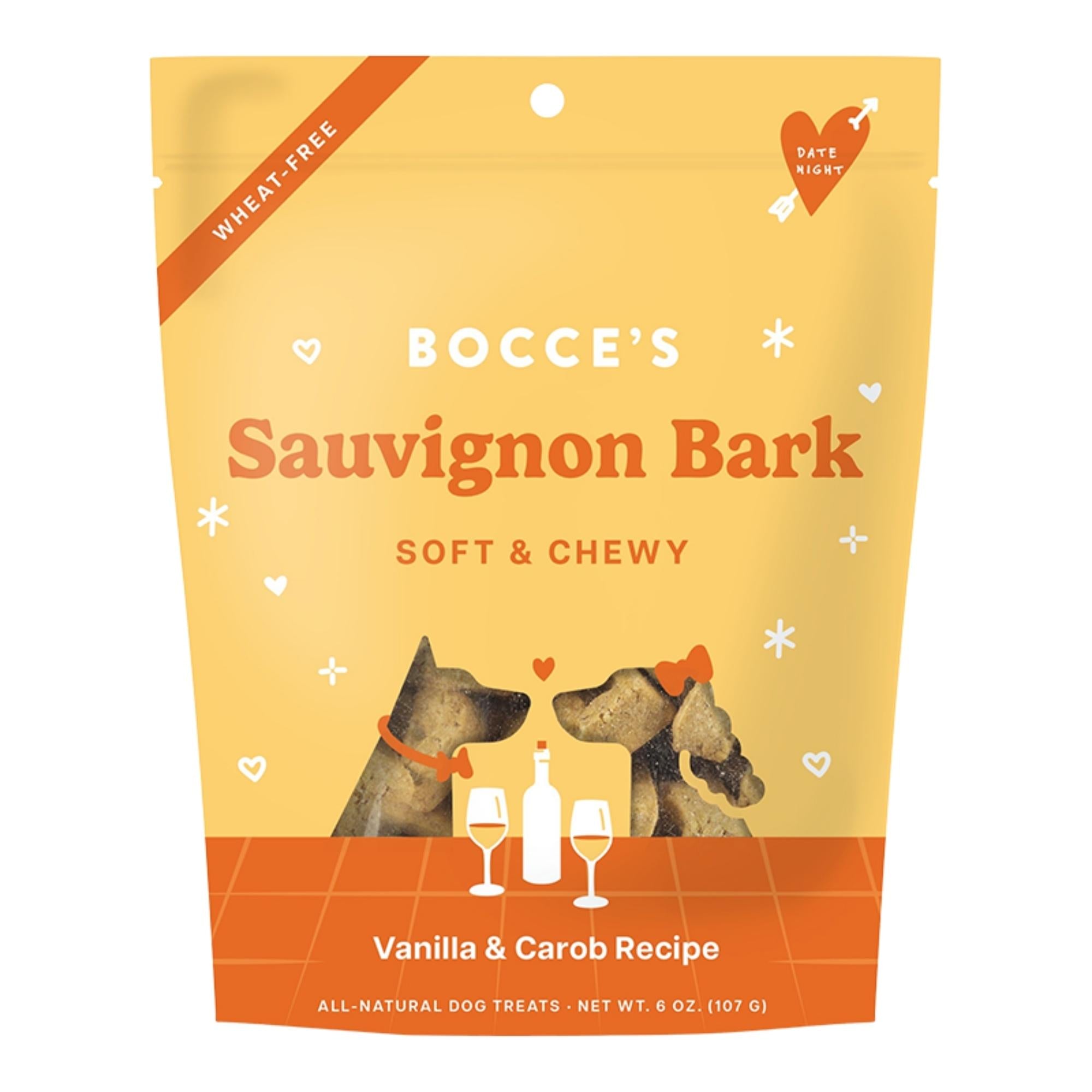 Bocce's Bakery Dog Soft & Chewy Sauvignon Bark Treats - 6 oz