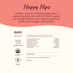 Kin+Kind Hip & Joint Supplement – Turmeric 8oz