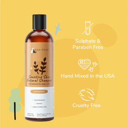 Kin+Kind Sensitive Skin Unscented Oatmeal Shampoo