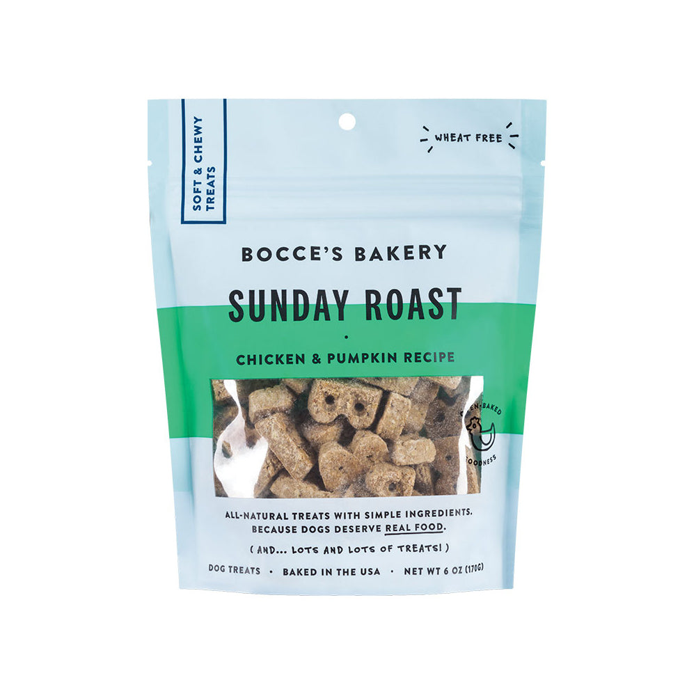 Bocce’s Soft & Chewy Treats – Sunday Roast (6oz)