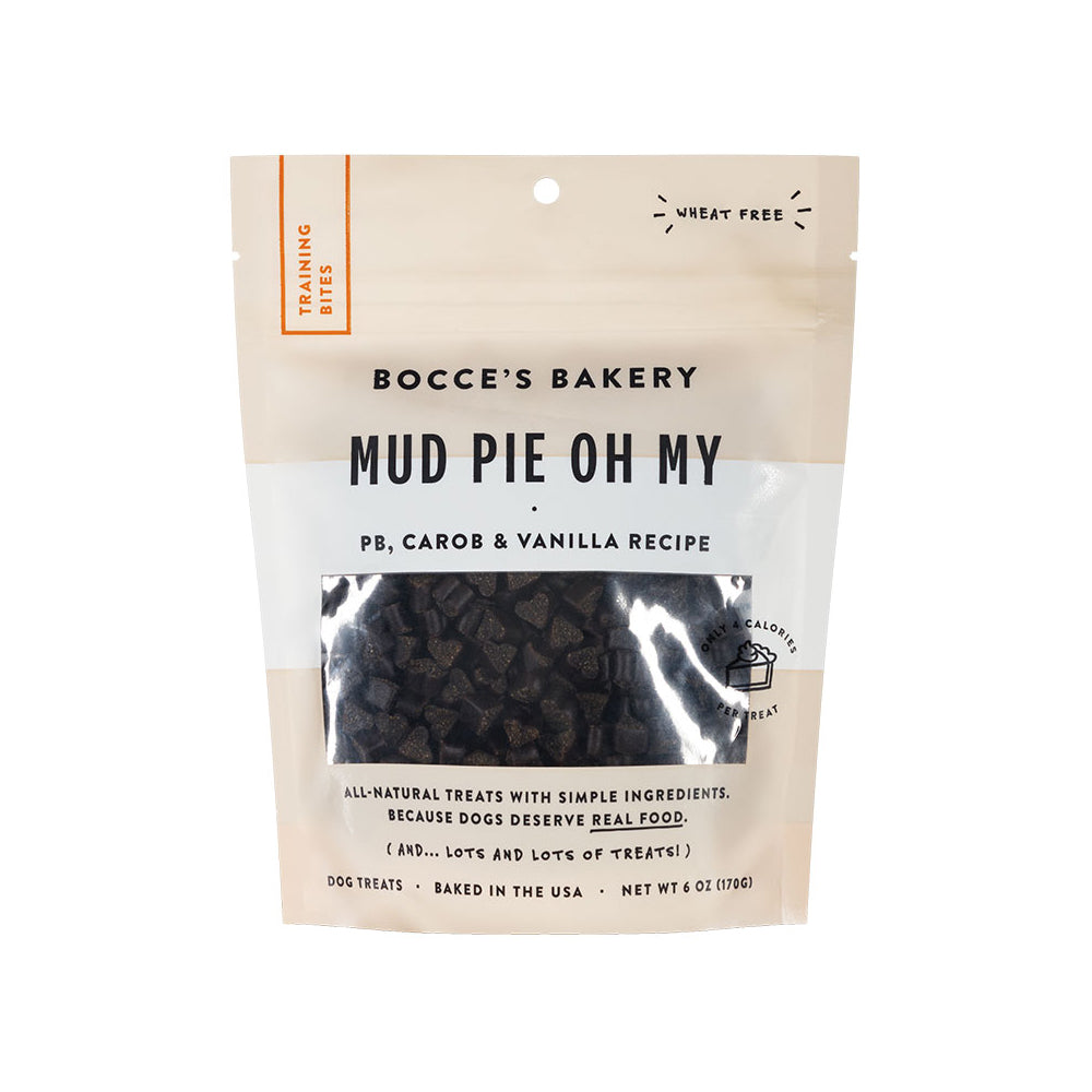 Bocce's Bakery Dog Training Treats - Mud Pie Flavor, 6 oz